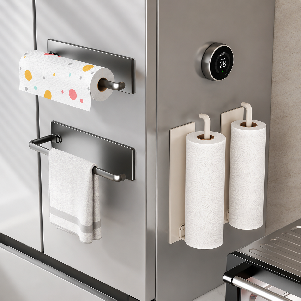 Magnetic Paper Towel Holder